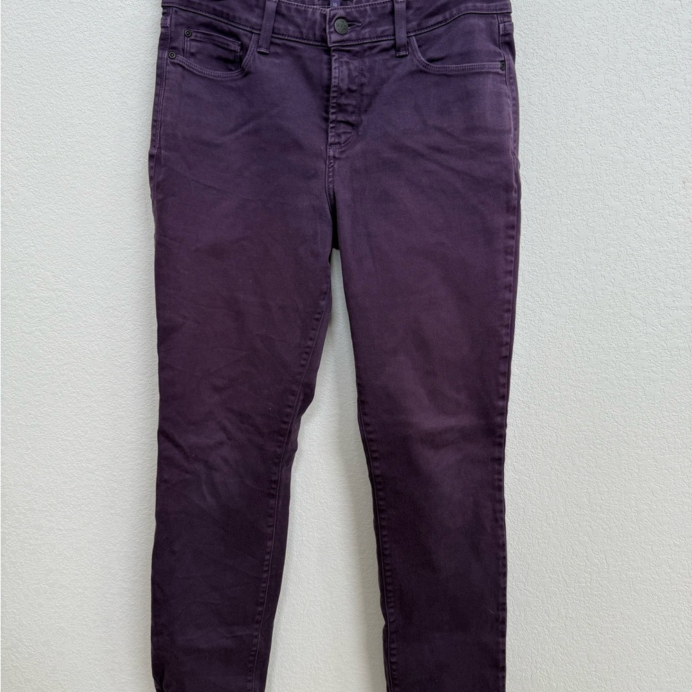 NYDJ Purple Slim Jeans Stretch Fit